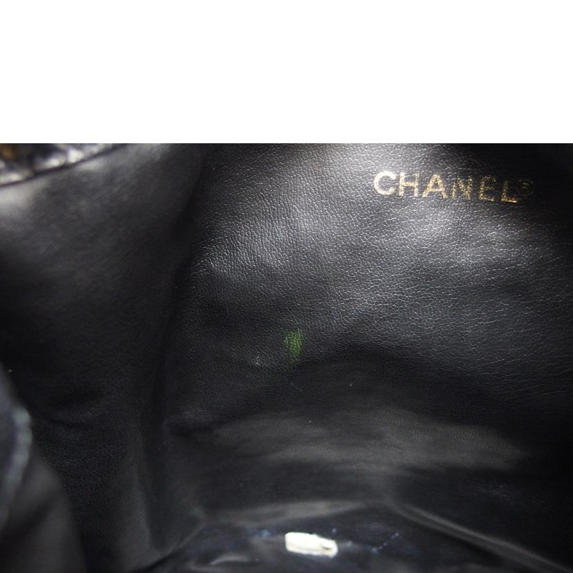 CHANEL シャネル/キャビアスキン/巾着ショルダーバッグ/ブラック//2478093/ABランク/04