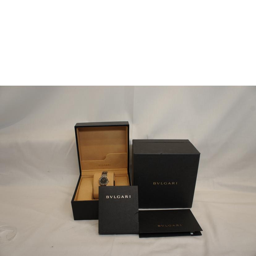 BVLGARI ブルガリ/ブルガリブルガリ/黒文字盤/SS/QZ/BB23SS//L358996/ABランク/92