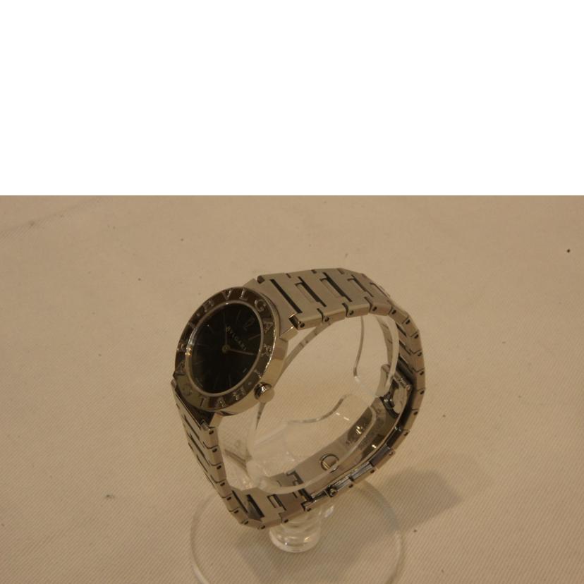 BVLGARI ブルガリ/ブルガリブルガリ/黒文字盤/SS/QZ/BB26SSD//D325248/ABランク/92