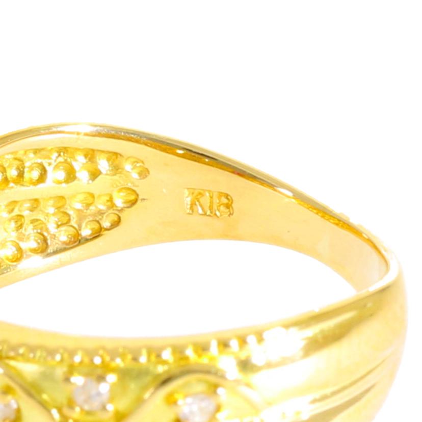 / K18ルビーリング//Aランク/63