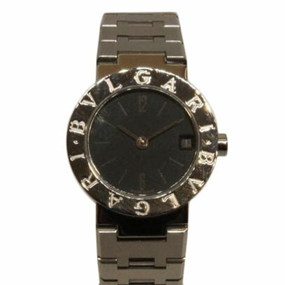 BVLGARI ブルガリ/ブルガリブルガリ/黒文字盤/SS/QZ/BB23SS//J263541/ABランク/92