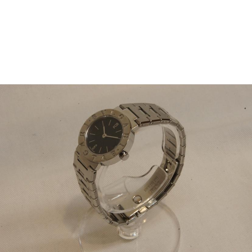 BVLGARI ブルガリ/ブルガリブルガリ/黒文字盤/SS/QZ/BB23SS//J263541/ABランク/92