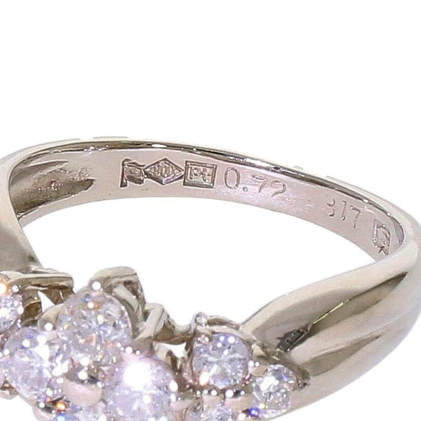 / PT900ダイヤリング0.72ct//Aランク/78