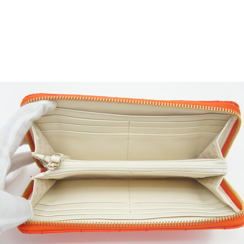 Kate spade ケイトスペード/ケイトスペードレイシーレザーラウンドジップ長財布/PWRU2811//Aランク/75