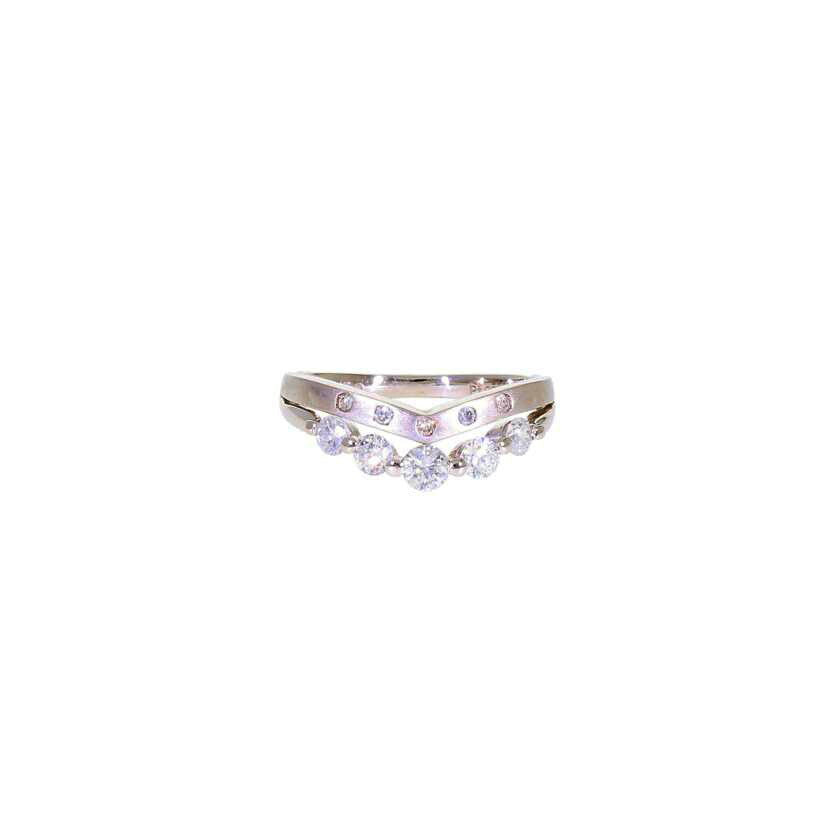 / PT900ダイヤリング0.50ct//Aランク/78