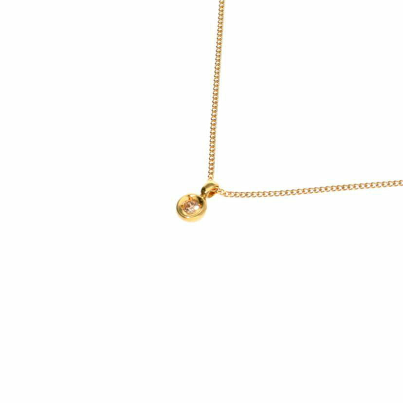 K18/K18ダイヤネックレス0.05/40cm/2.0//0.05/Aランク/75