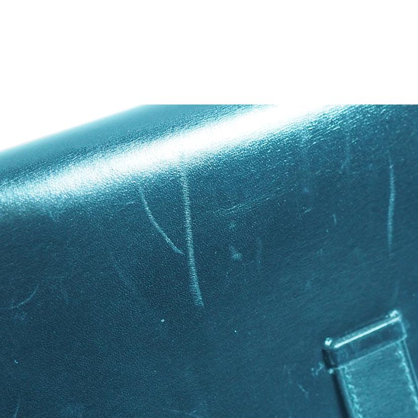 HERMES エルメス/長財布/ベアン ボックスカーフ/黒xゴールド/〇U刻印 //Bランク/79