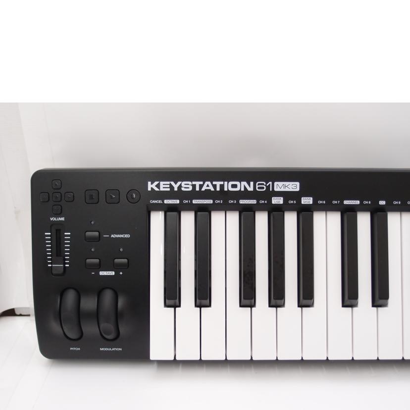 M-AUDIO エムオーディオ/MIDIキーボード/Keystation 61 MK3//B51806239102584/Aランク/69