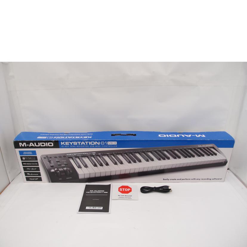 M-AUDIO エムオーディオ/MIDIキーボード/Keystation 61 MK3//B51806239102584/Aランク/69