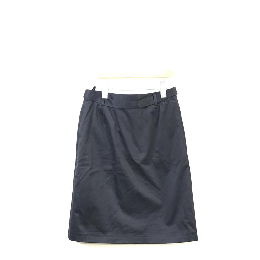 Aquascutum アクアスキュータム/フロントボタンタイトスカート/ネイビー//ABランク/51