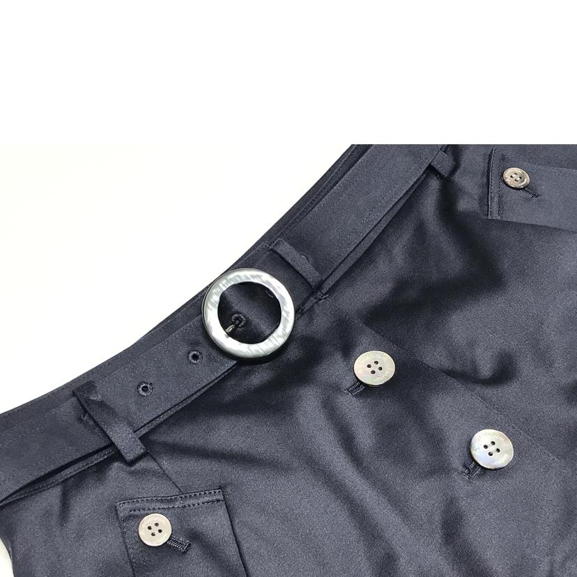 Aquascutum アクアスキュータム/フロントボタンタイトスカート/ネイビー//ABランク/51