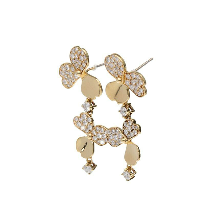 /◎K18 ダイヤピアス 0.51/0.51 HPJ0110/5.0g//0.51/0.51/Aランク/75