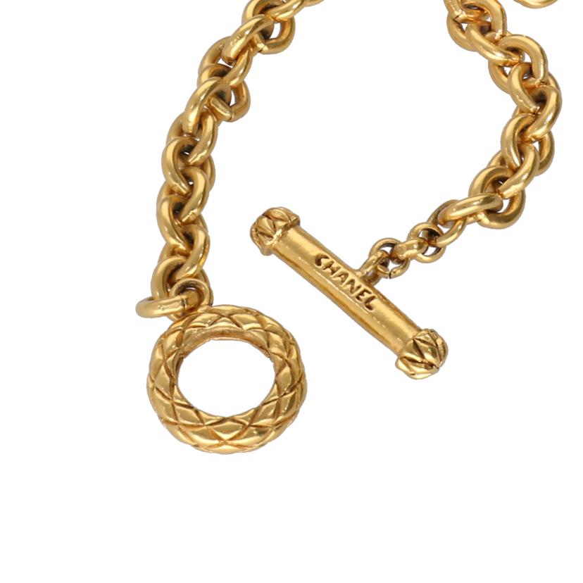 CHANEL シャネル アクセサリー ブランドアクセサリー レディース ゴールドカラー グリーン/ヴィンテージココマークネックレス//94/A/ABランク/75