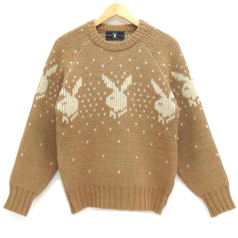 PLAY BOY プレイボーイ/ウールセーター/厚手/ニット//Bランク/04