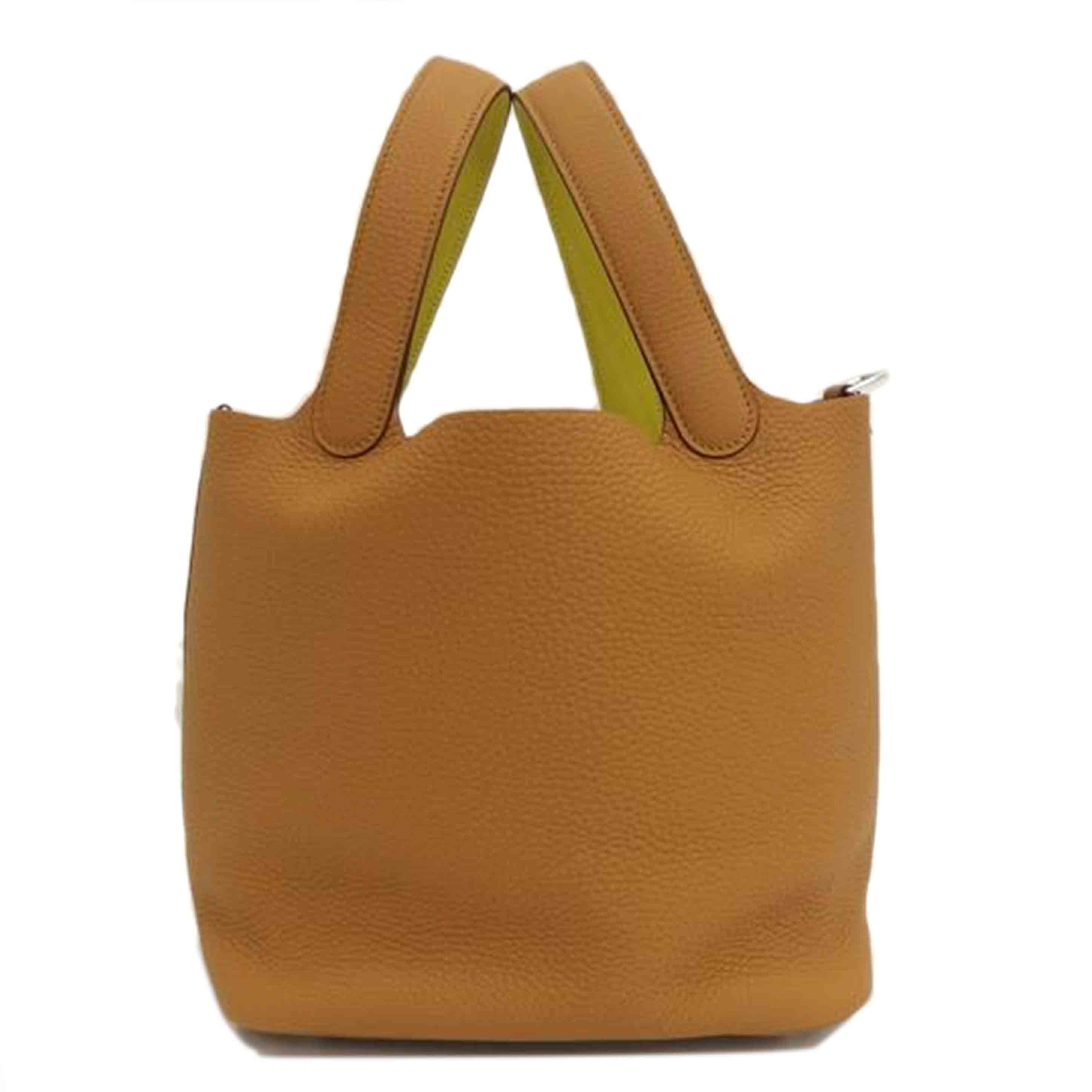 HERMES エルメス/ピコタンロックMM/トリヨンクレマンス・バイカラー/2020年製//Y A********/SAランク/82