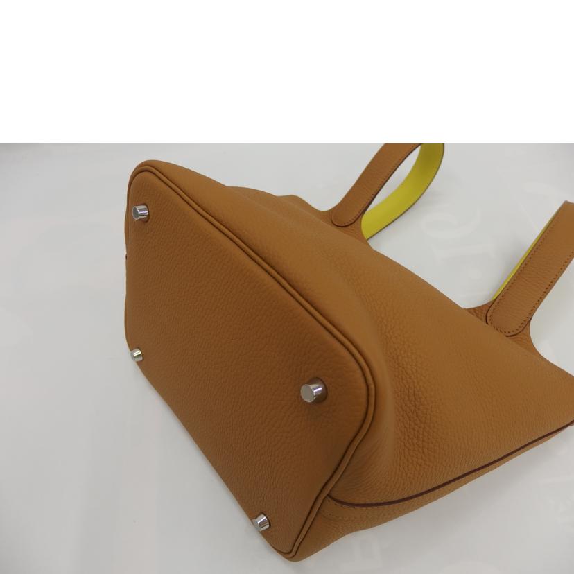 HERMES エルメス/ピコタンロックMM/トリヨンクレマンス・バイカラー/2020年製//Y A********/SAランク/82