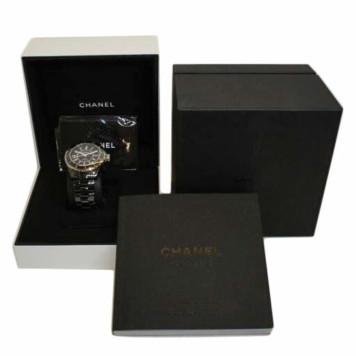 CHANEL シャネル/J12/ブラックセラミック/38mm/オートマ/ H0685//D.C.18654/ABランク/92