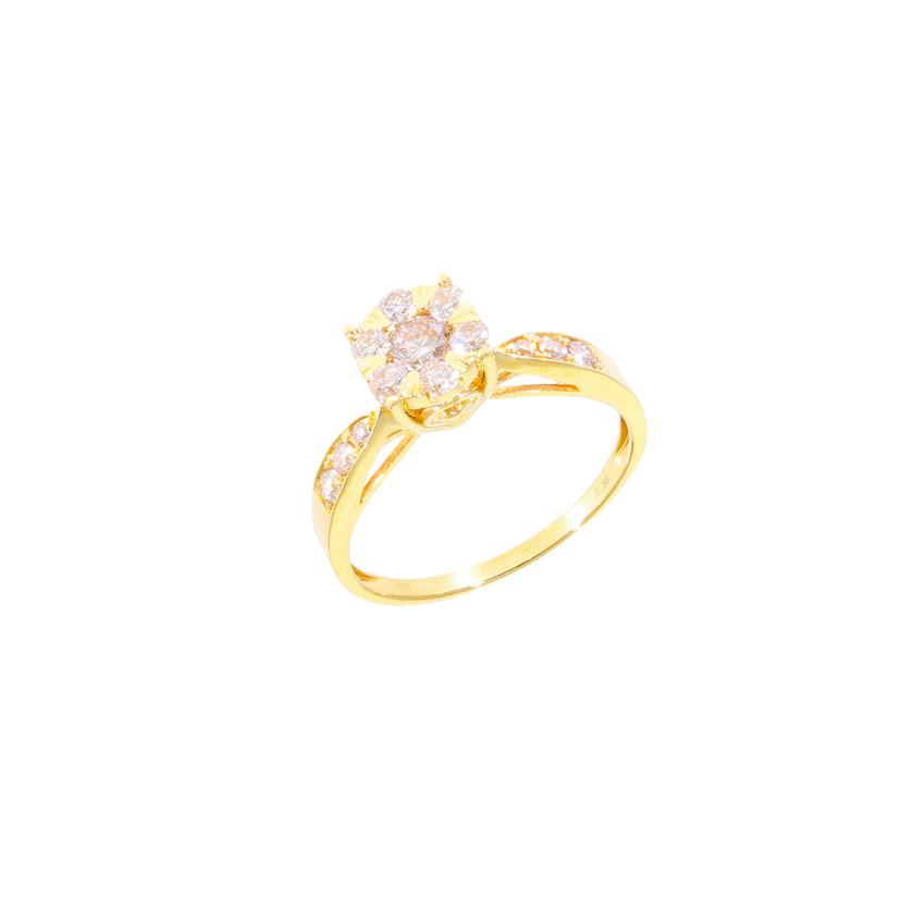 / K18ダイヤリング0.66ct//Aランク/71