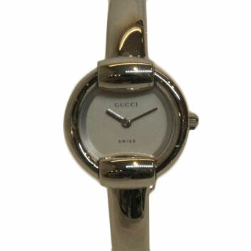 GUCCI グッチ/バングルウォッチ/SS/QZ/1400L//0228889/ABランク/92