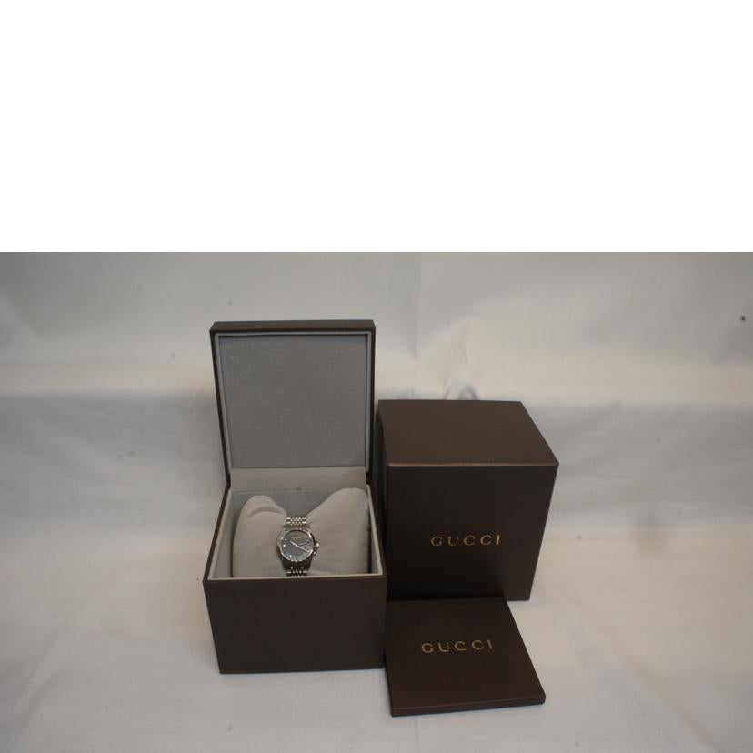 GUCCI グッチ/Gタイムレス/SS/QZ/126.5//16063136/ABランク/92