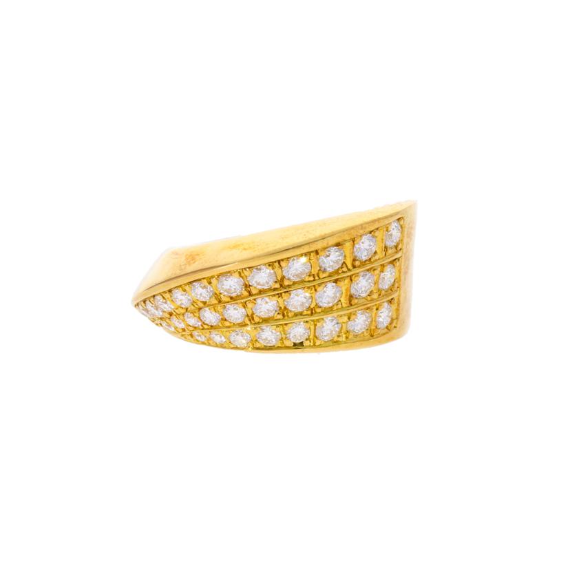 /K18ダイヤリング0.78ct/#12//Aランク/75