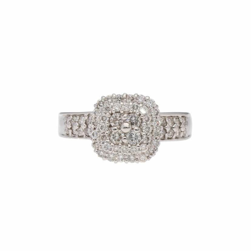/ Pt900ダイヤリング0.80ct//Aランク/75