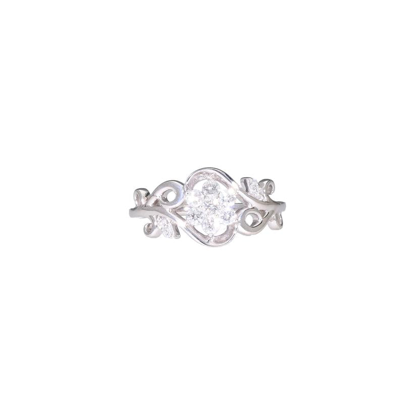 / K18WGダイヤリング0.25ct//Aランク/88
