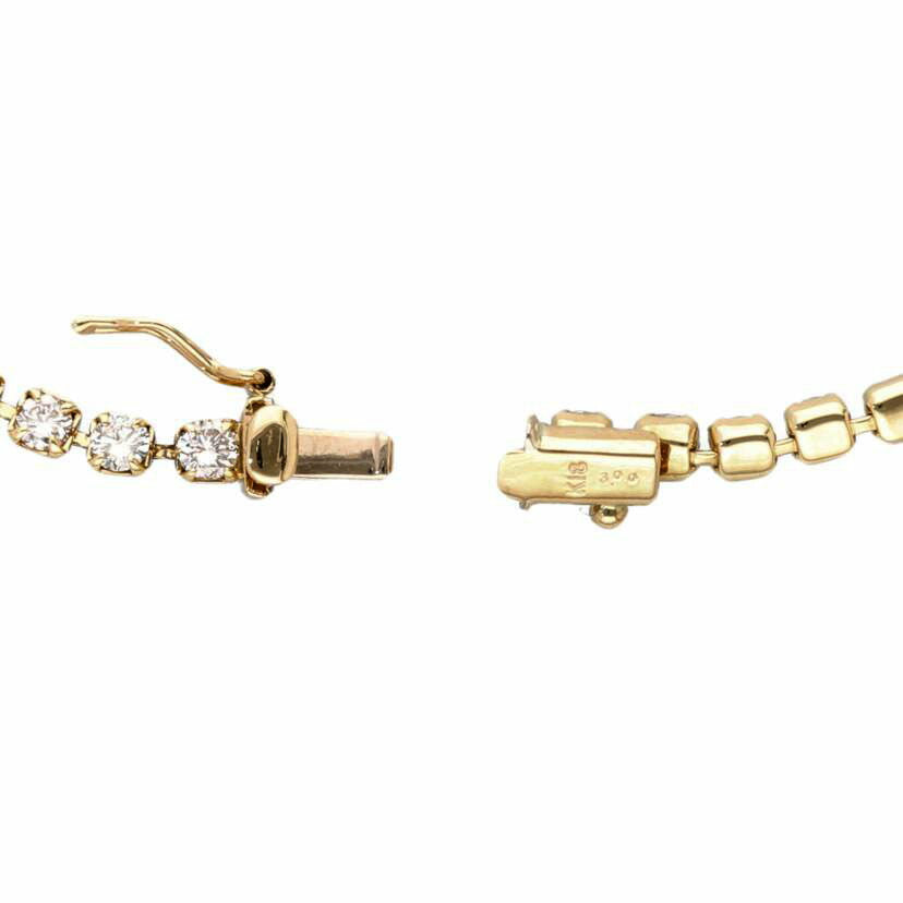 /◎ K18ダイヤブレスレット3.00ct//Aランク/75