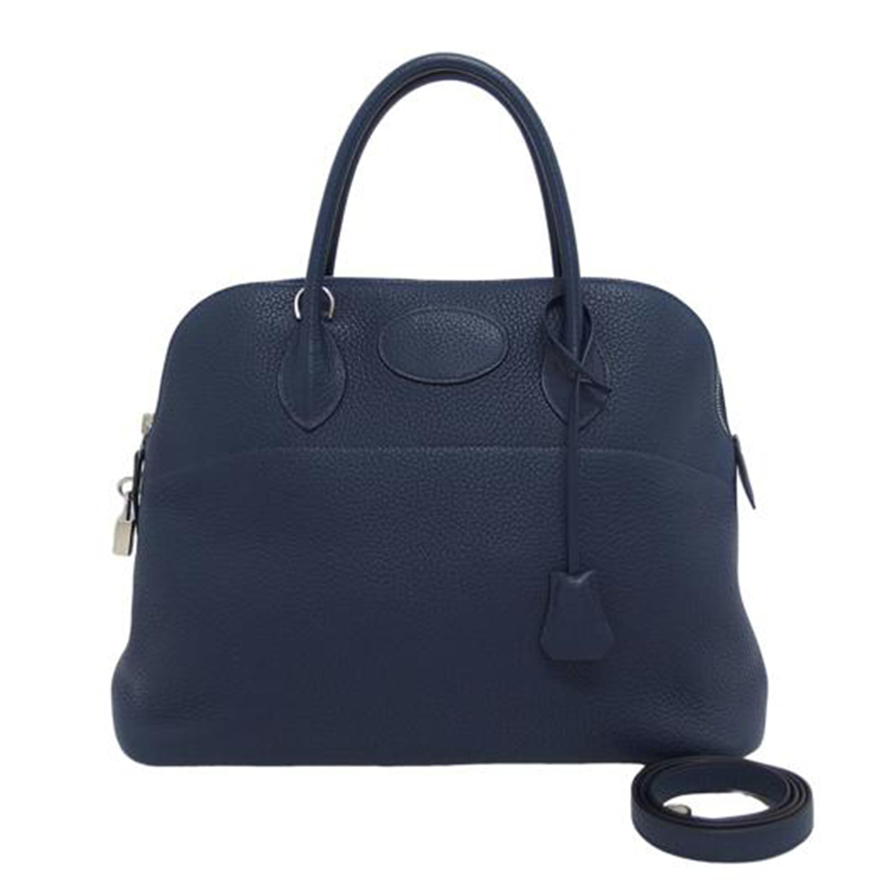 HERMES エルメス/ボリード35/ 073420CK/トリヨンクレマンス/ブルーサフィール/弊社見立て//□R(2014)/ABランク/04