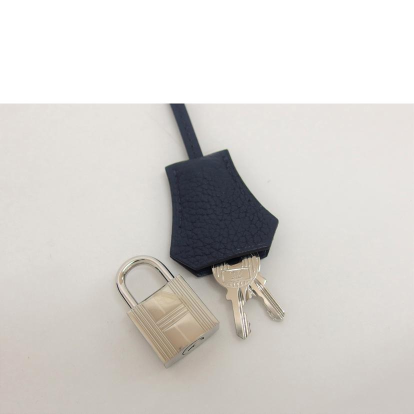 HERMES エルメス/ボリード35/ 073420CK/トリヨンクレマンス/ブルーサフィール/弊社見立て//□R(2014)/ABランク/04