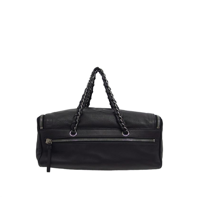 CHANEL シャネル/ココマーク/レザーミニボストンバッグ/ブラック//10881285/Aランク/04