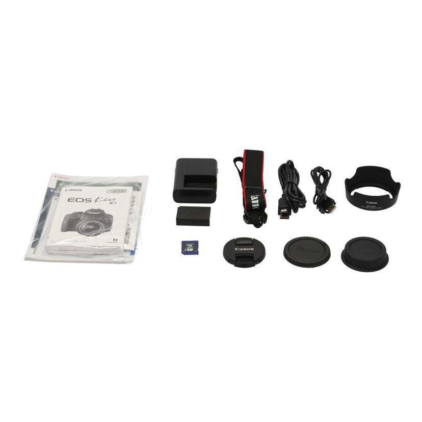 CANON キャノン/デジタル一眼/EOS Kiss X7 レンズキット//331073017197/Aランク/64