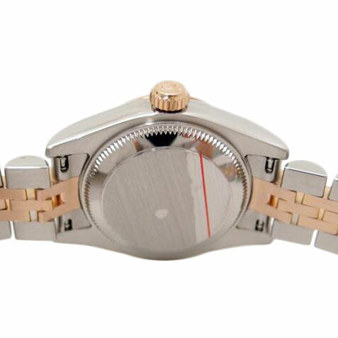 ROLEX ロレックス 腕時計 自動巻き 新品仕上済 ピンク文字盤 ランダムルーレット番 ピンクゴールド/デイトジャスト・レディース・10P新ダイヤ/ピンク/179171G//J30J7317(ランダム)/Aランク/69
