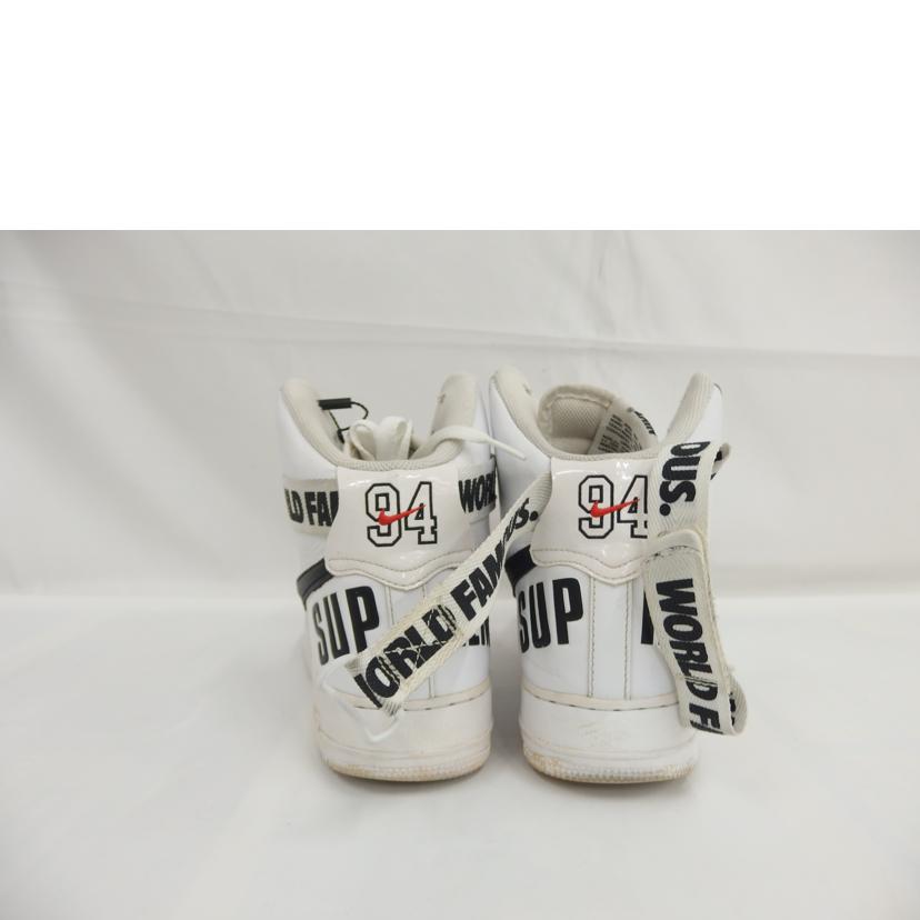 NIKE ナイキ/AIR FORCE 1 HIGH Supreme Special White/698696-100//Cランク/82