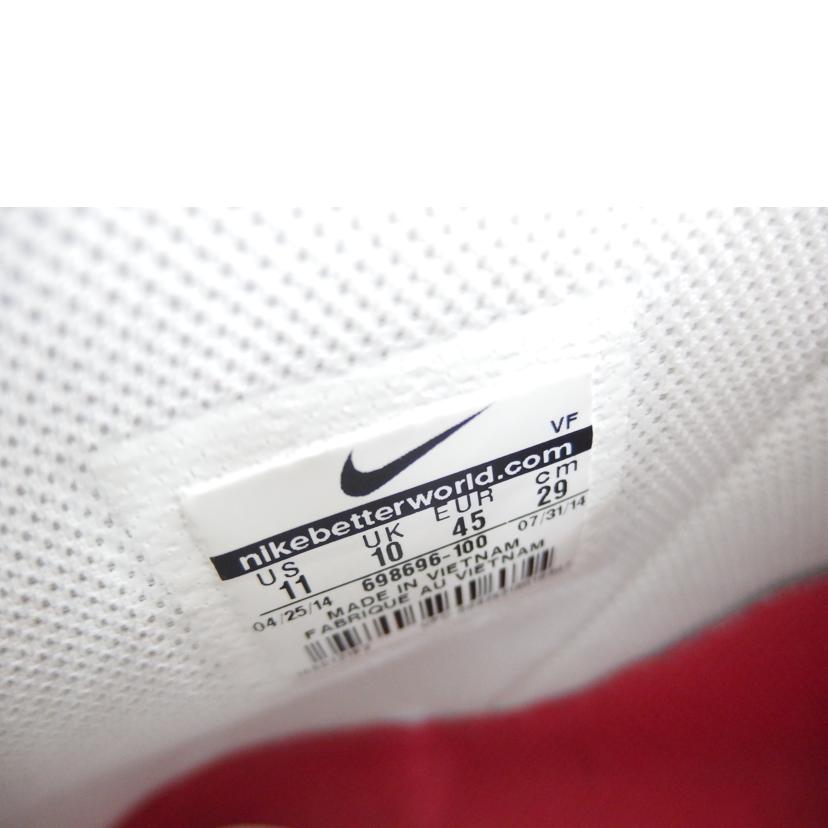 NIKE ナイキ/AIR FORCE 1 HIGH Supreme Special White/698696-100//Cランク/82