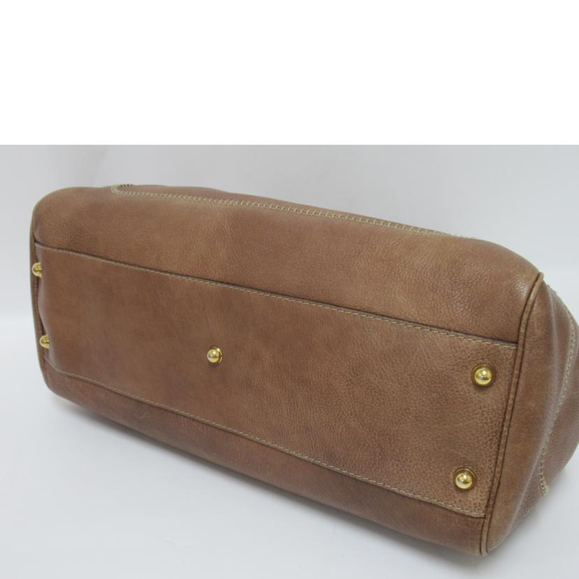 GUCCI/ショルダーバック/レザー・ホースビット/223958//213317/Bランク/63