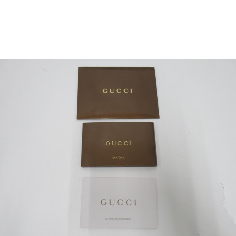 GUCCI/ショルダーバック/レザー・ホースビット/223958//213317/Bランク/63