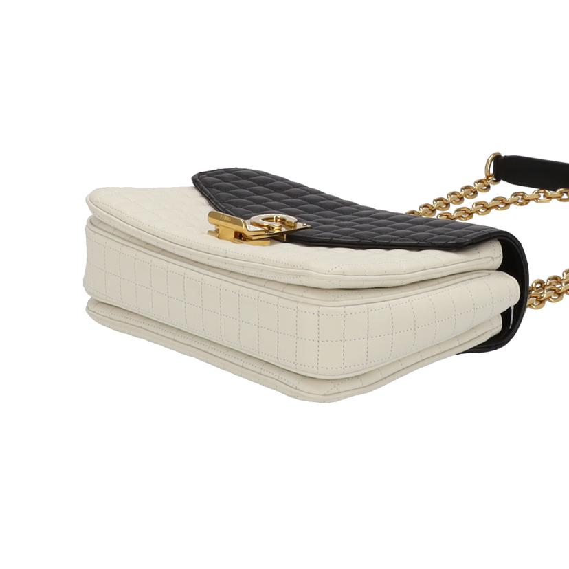 CELINE CELINE/セーミディアムチェーンショルダー/187253 //6・CU・4138/ABランク/75