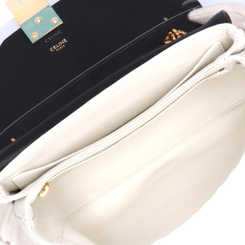 CELINE CELINE/セーミディアムチェーンショルダー/187253 //6・CU・4138/ABランク/75