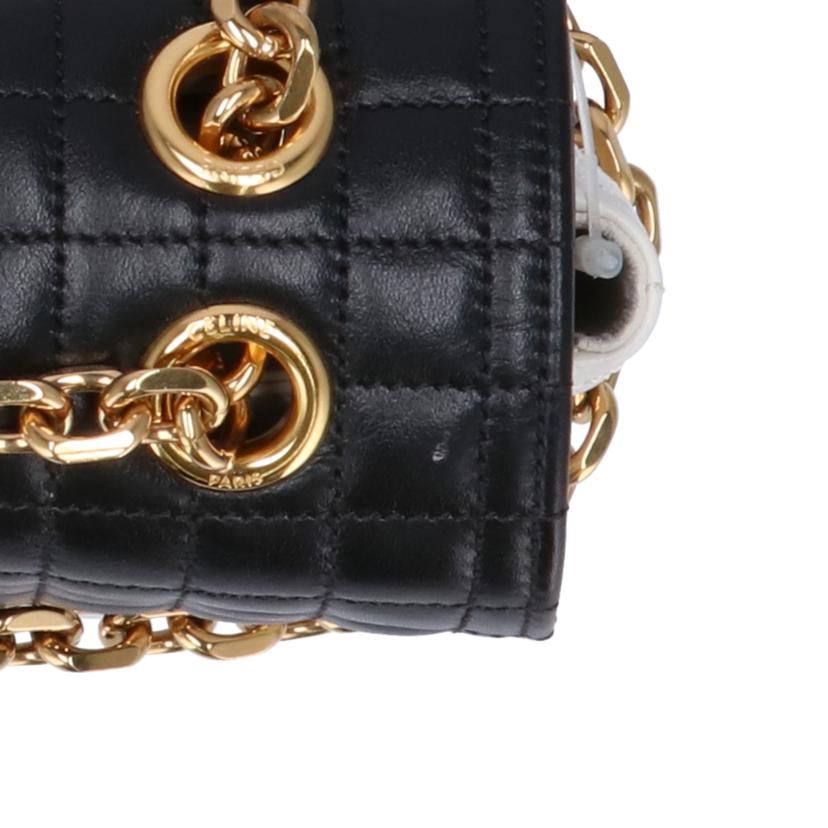 CELINE CELINE/セーミディアムチェーンショルダー/187253 //6・CU・4138/ABランク/75