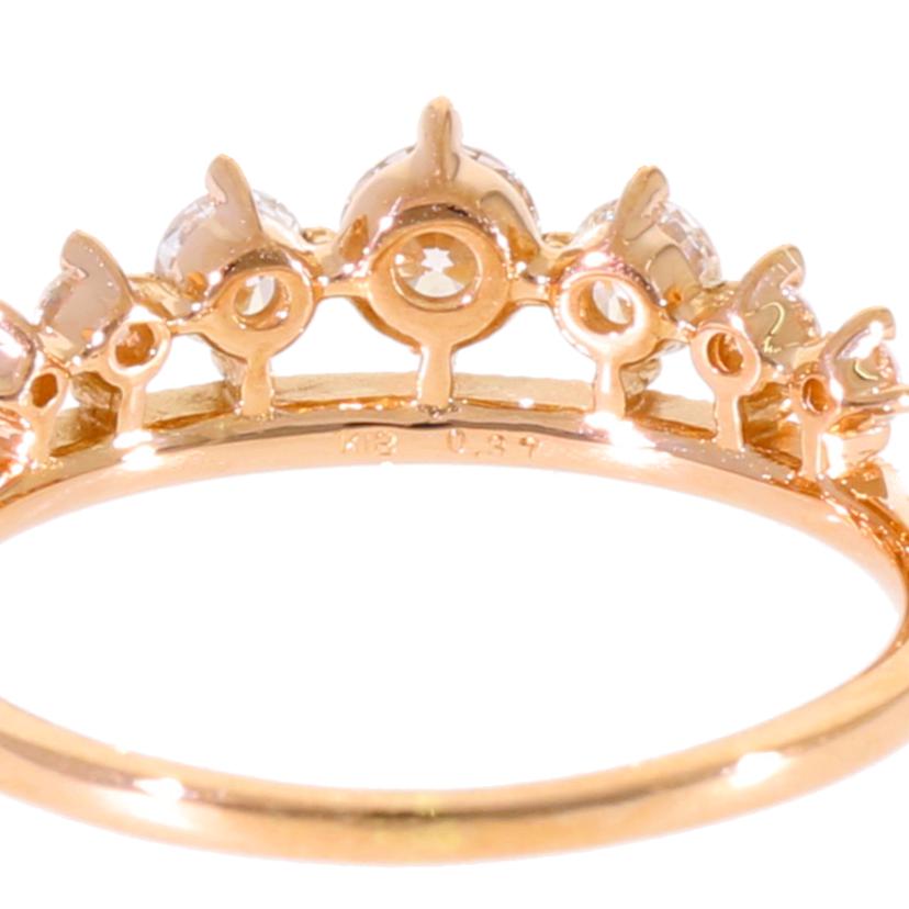 / K18ダイヤリング0.37ct//Aランク/71