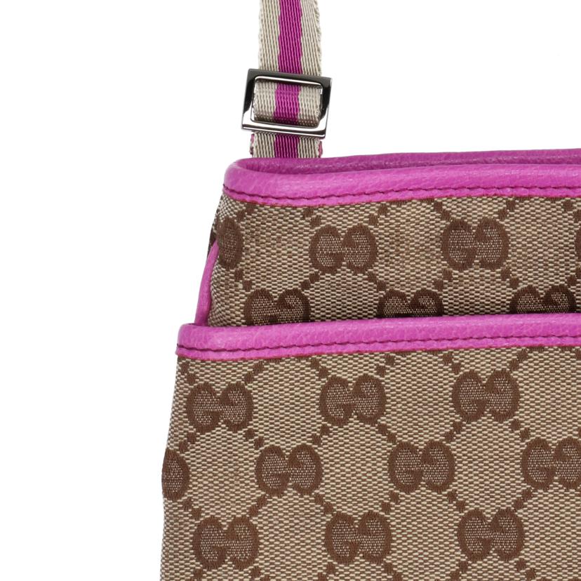 GUCCI グッチ/GGキャンバスミニショルダー/141863//001998/Bランク/75