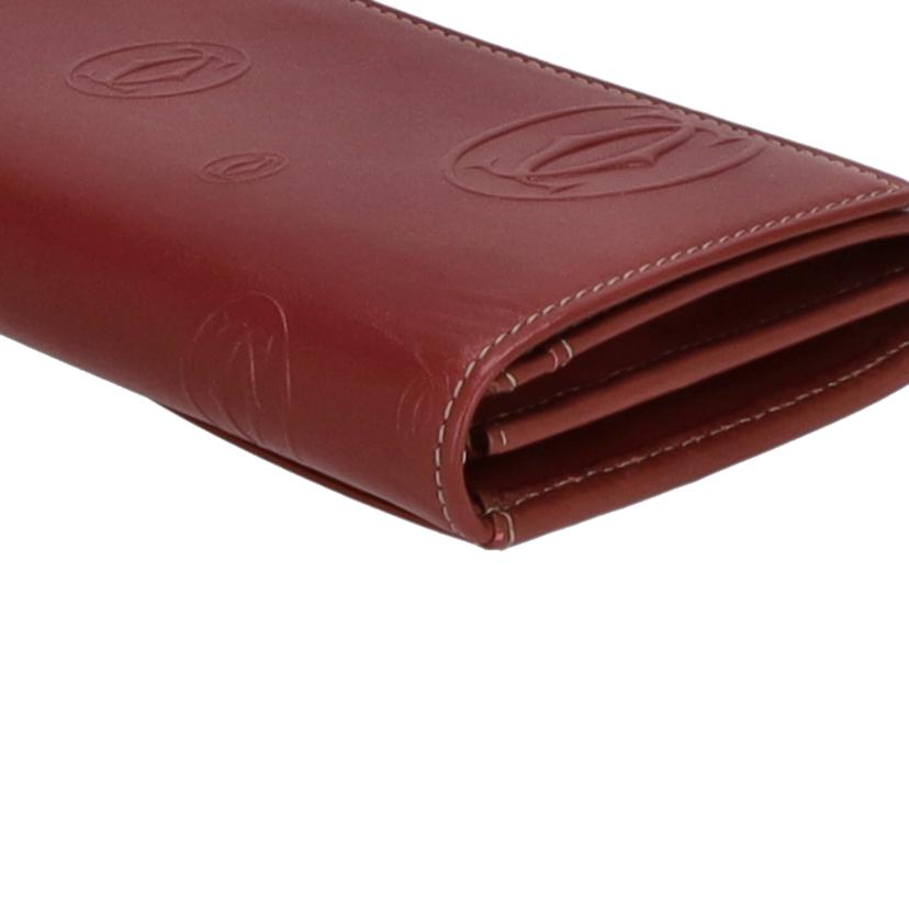 Cartier カルティエ/ハッピーバースデーエンボスフラップロングウォレット/CRL3001495//Aランク/75