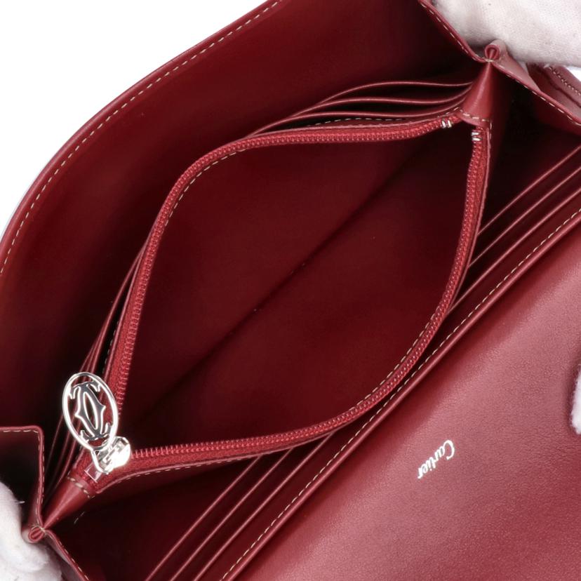 Cartier カルティエ/ハッピーバースデーエンボスフラップロングウォレット/CRL3001495//Aランク/75