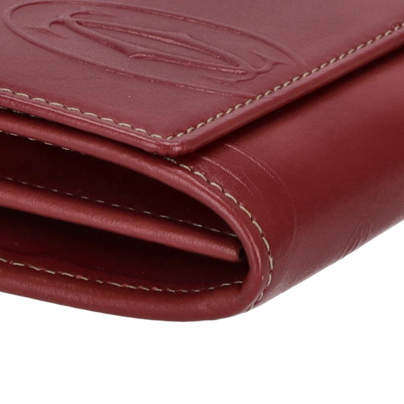 Cartier カルティエ/ハッピーバースデーエンボスフラップロングウォレット/CRL3001495//Aランク/75