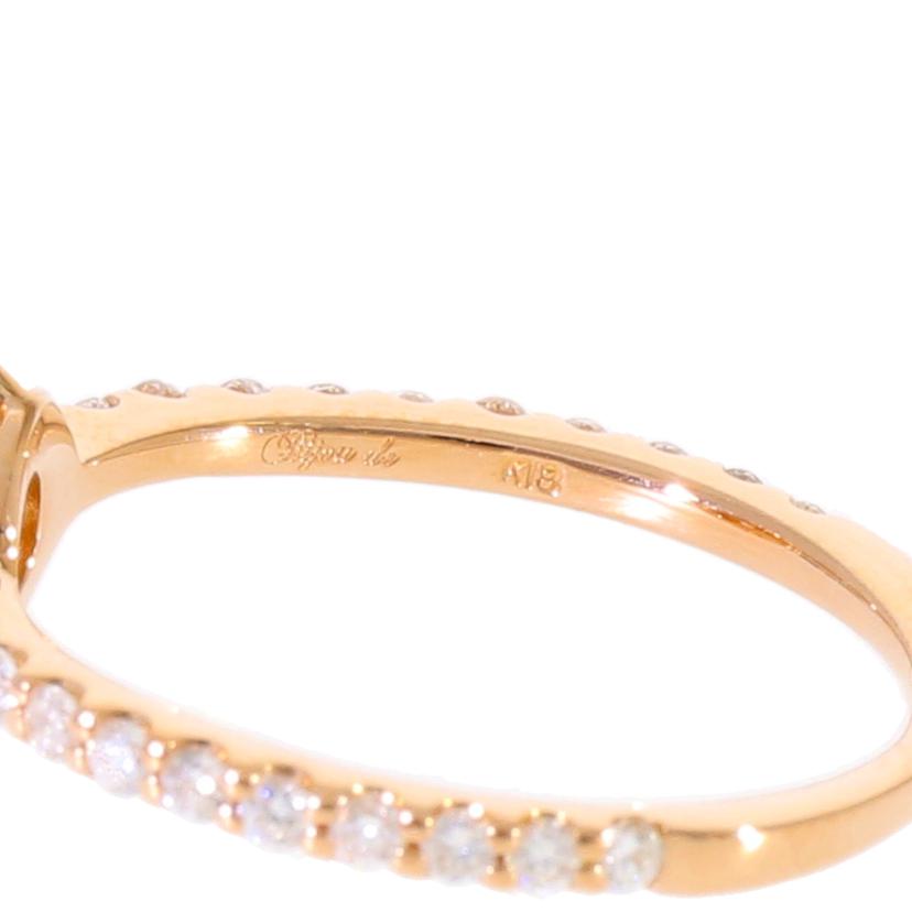 / K18ダイヤリング0.21/0.33ct//Aランク/71