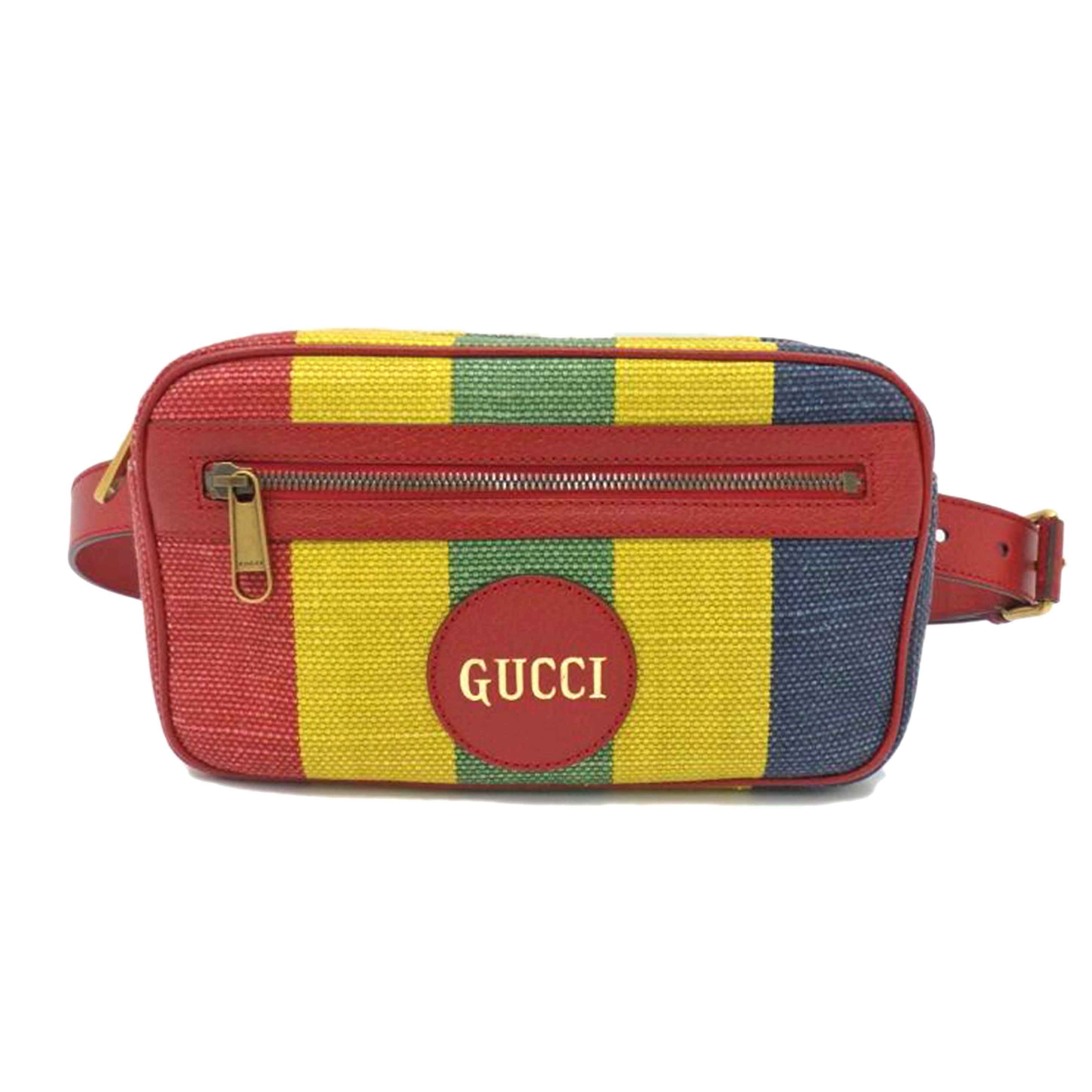 GUCCI /バイアデラベルトバッグ/625895//493***/Aランク/77