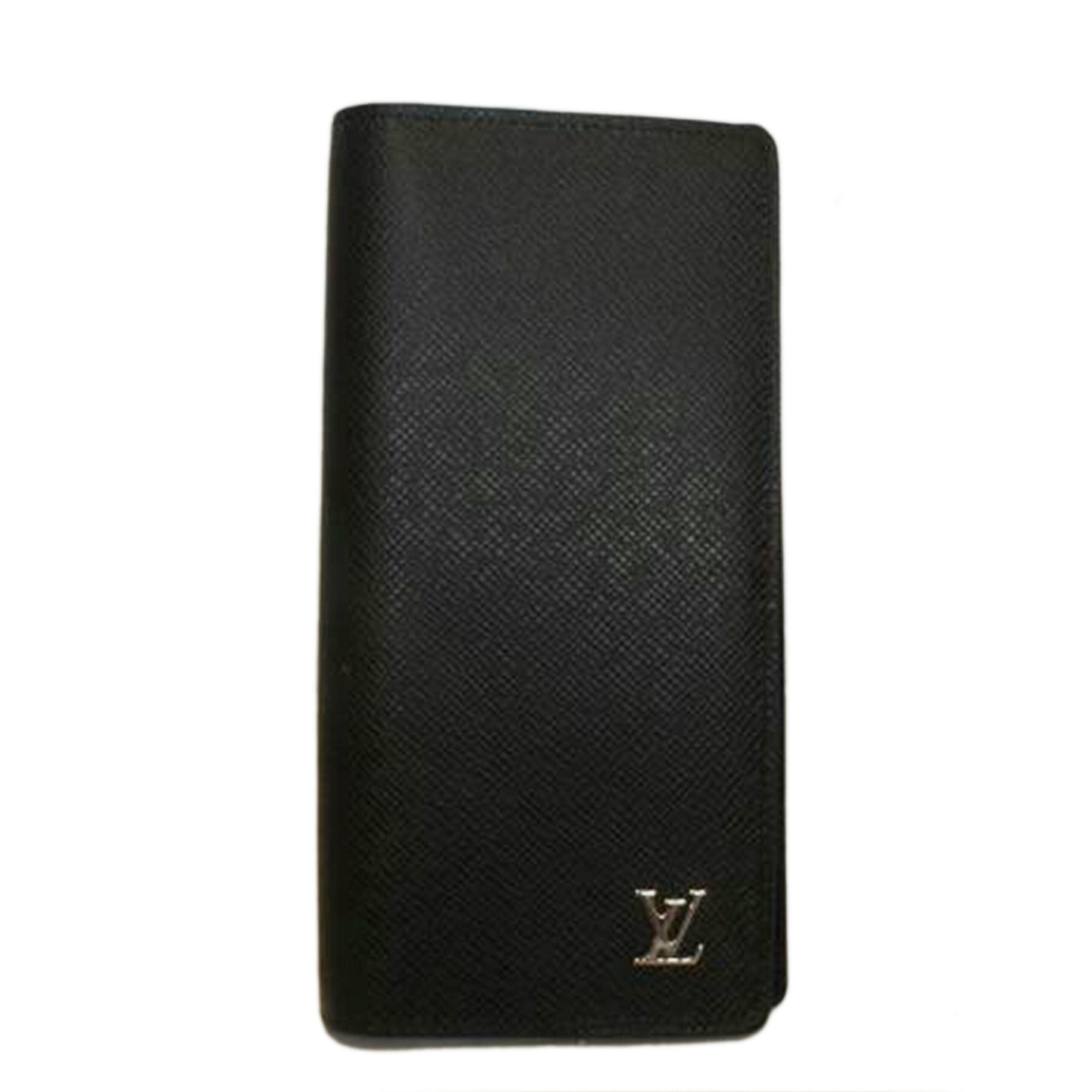 LV ルイヴィトン/ポルトフォイユブラザ/タイガ/ノワール/M30285//NFC/Aランク/92