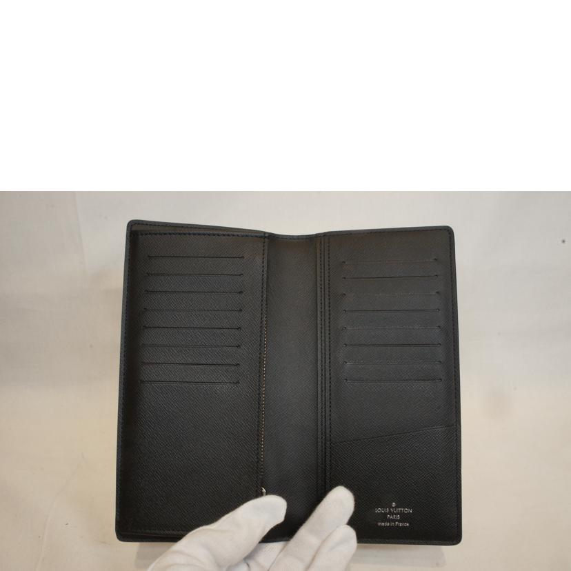 LV ルイヴィトン/ポルトフォイユブラザ/タイガ/ノワール/M30285//NFC/Aランク/92