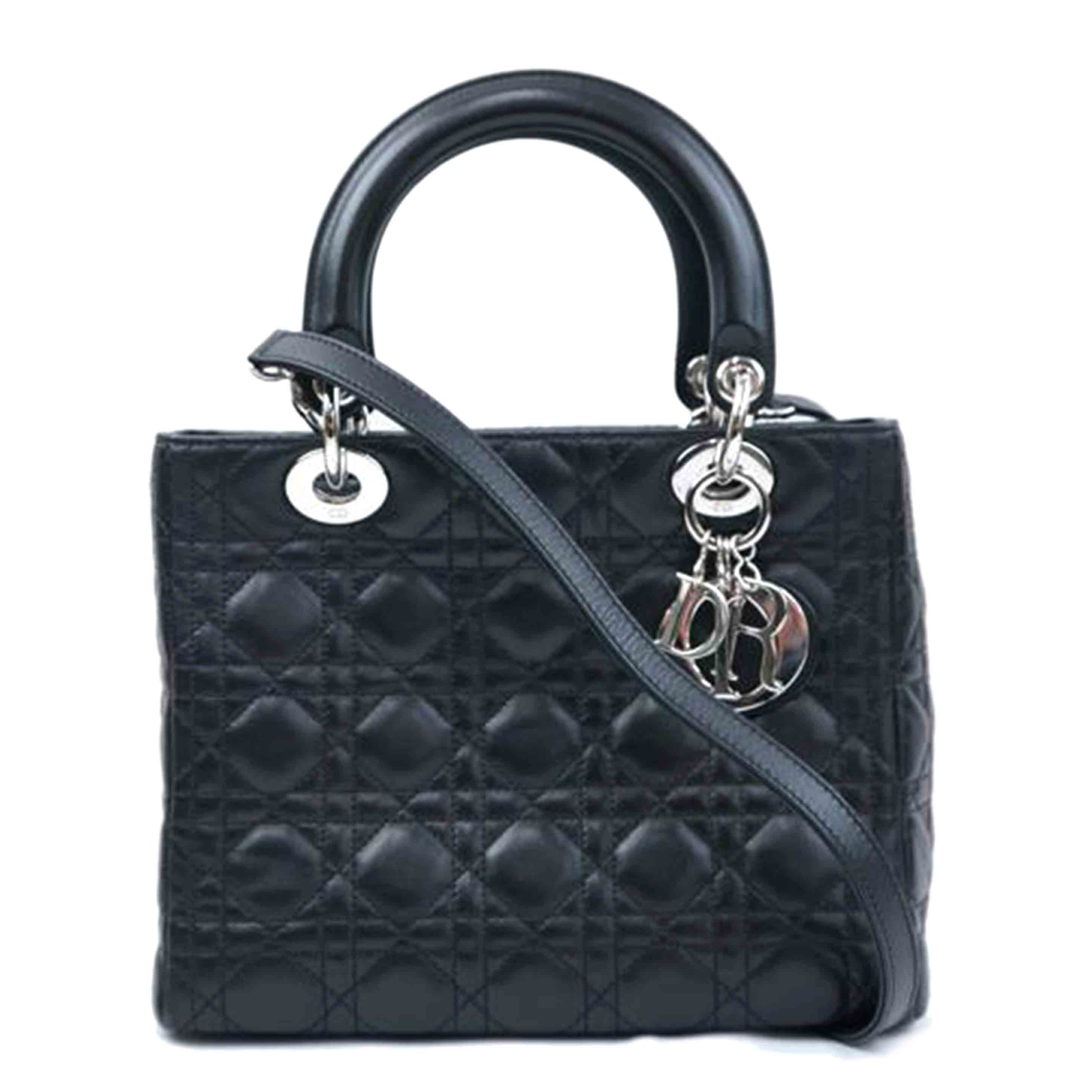 C.Dior ディオール/レディディオール ラムスキンハンド//32-*******/Aランク/67